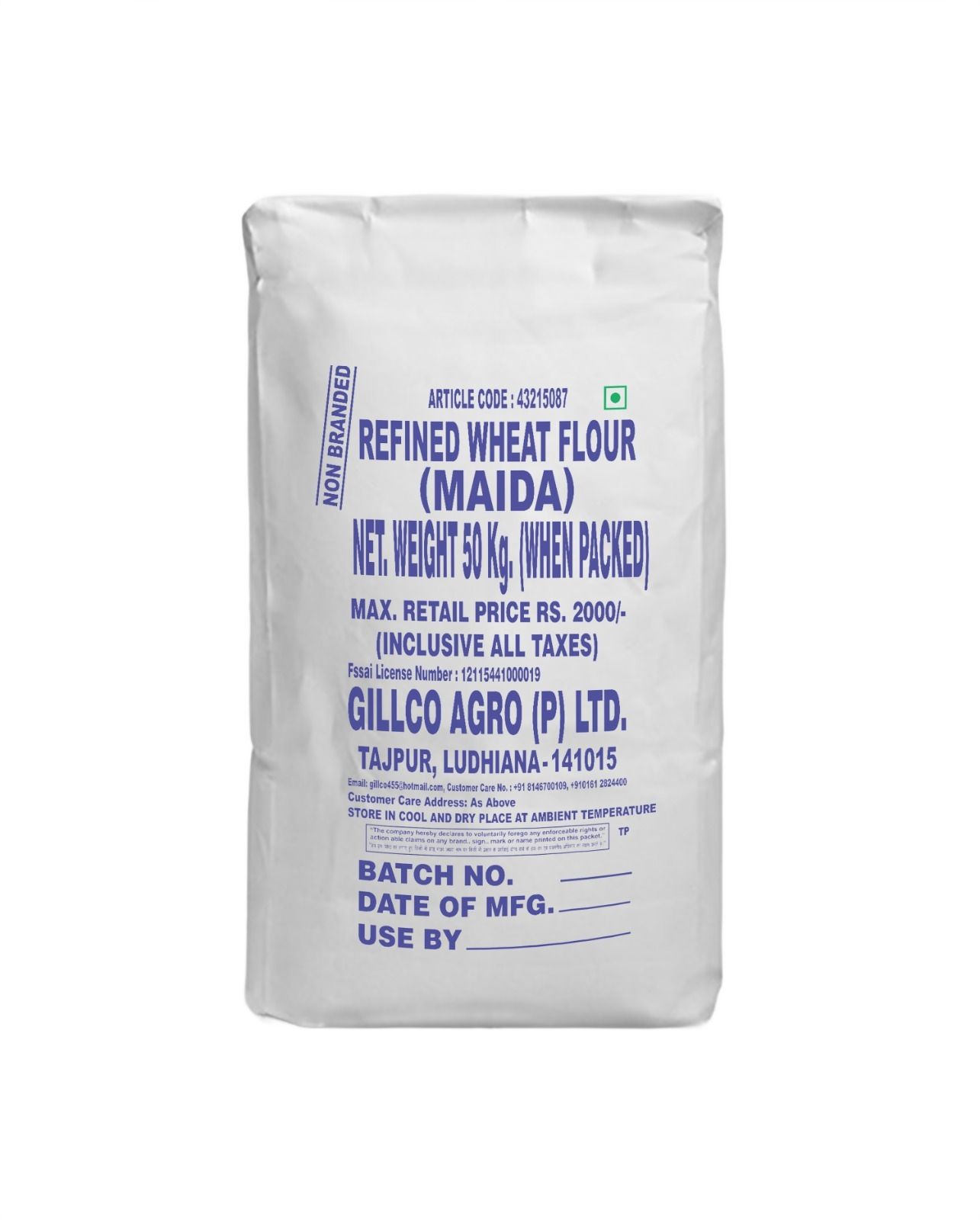 MAIDA (Refined wheat flour)